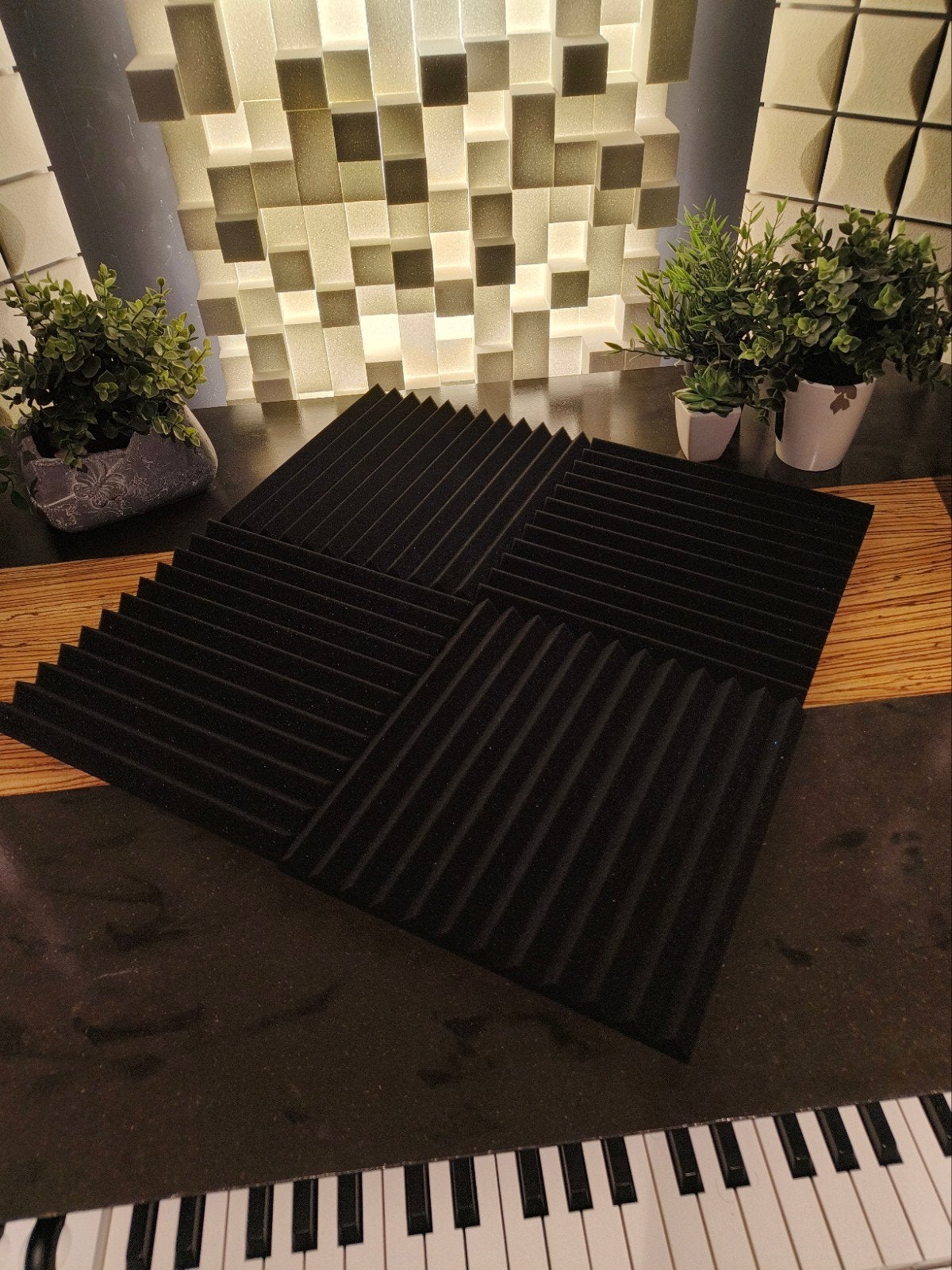 Akoestische Schuim panelen Wedges (30x30x2,5cm) - €1,50/ps, Ophalen of Verzenden, Nieuw, Overige materialen
