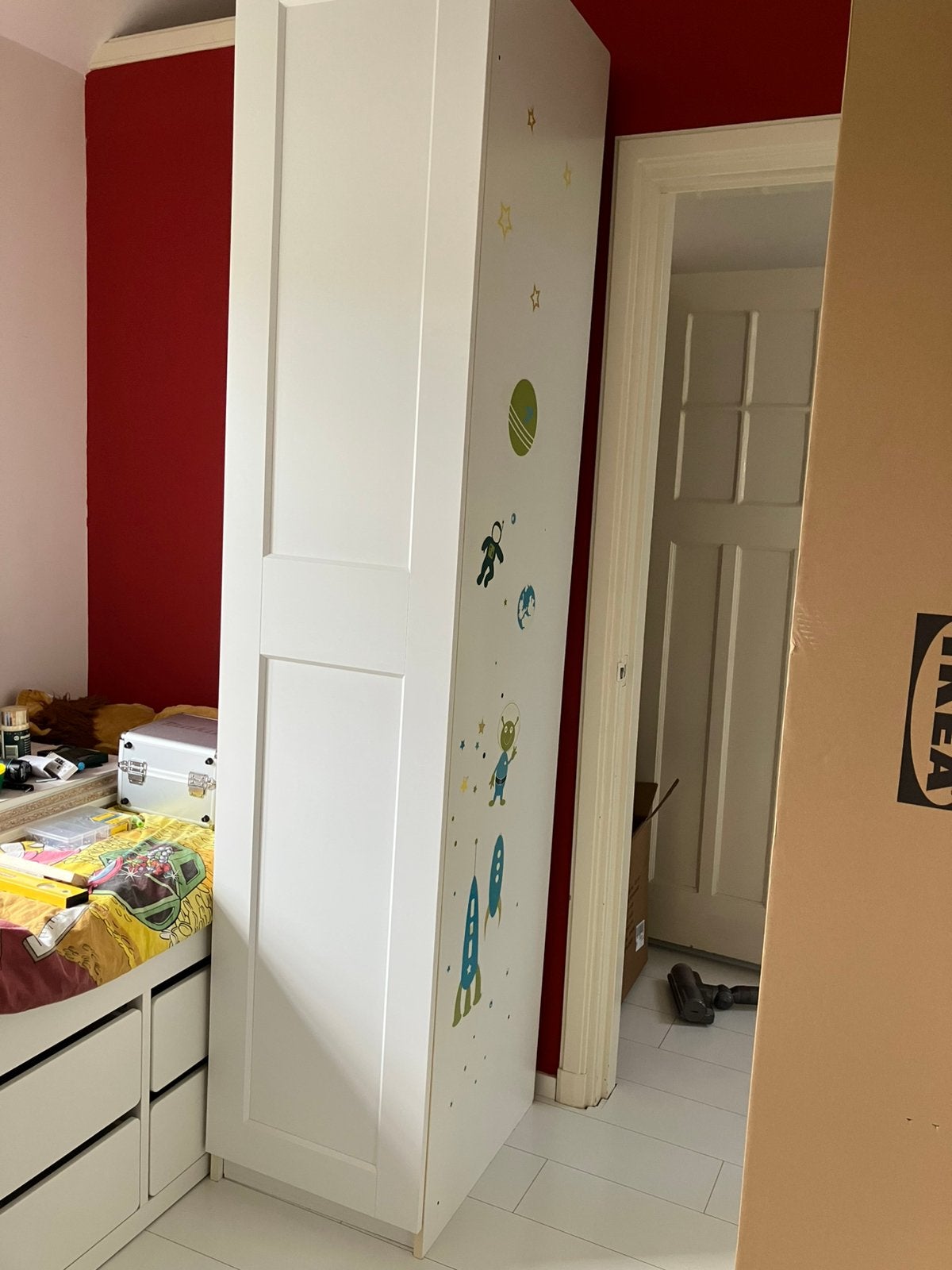 IKEA pax (zonder deur), Gebruikt, 200 cm of meer, 50 tot 75 cm, 50 tot 100 cm