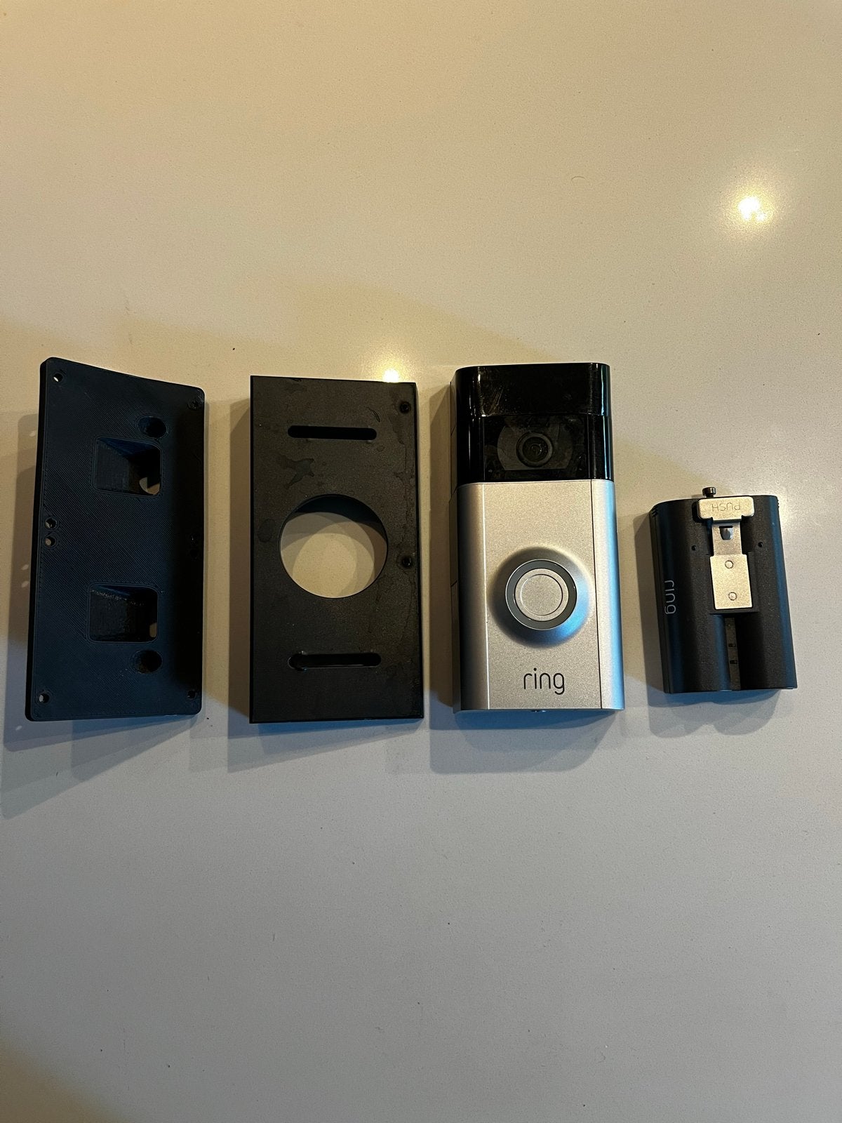 Ring Video Doorbell 2 - Gebruikt met lichte waas, Ophalen of Verzenden, Gebruikt, Buitencamera