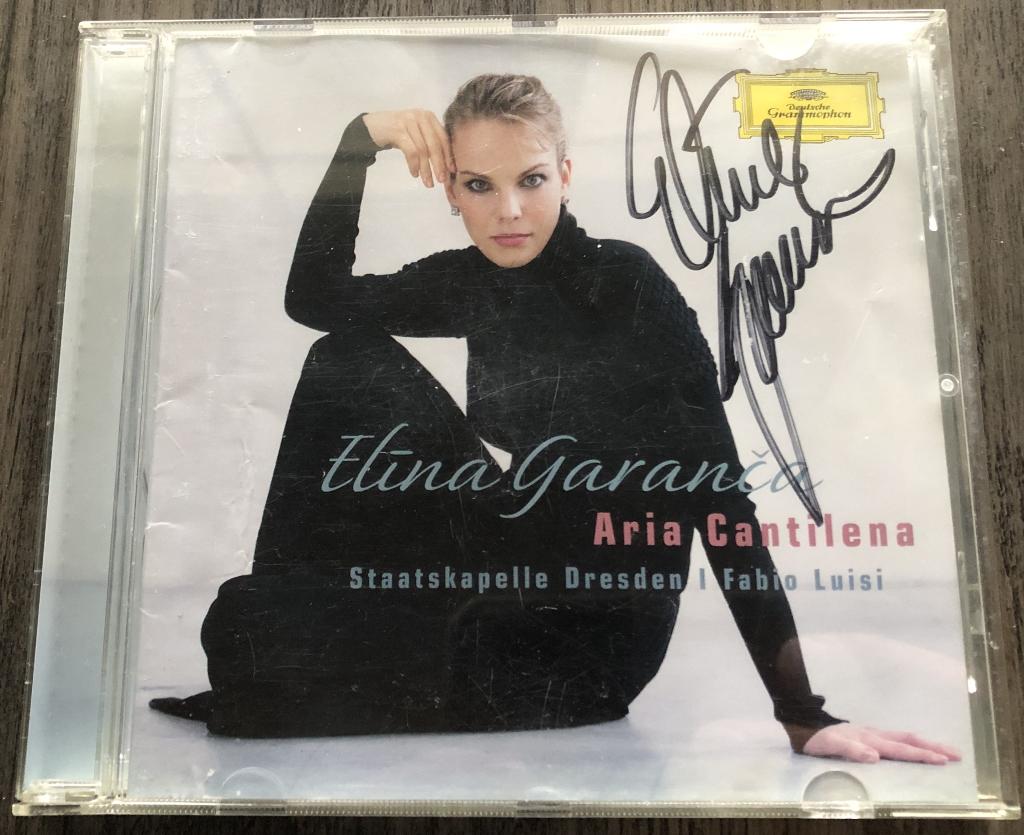 ELINA GARANCA-ARIA CANTILENA-GESIGNEERD DOOR GARANCA, Ophalen of Verzenden, Zo goed als nieuw, Gesigneerd