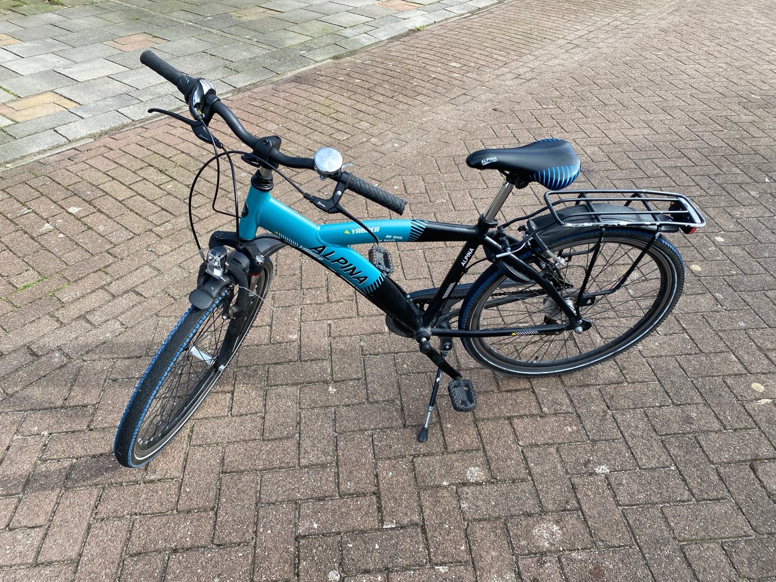 Alpina jongensfiets - Gebruikt, Gebruikt, Velgrem, Versnellingen, Minder dan 49 cm