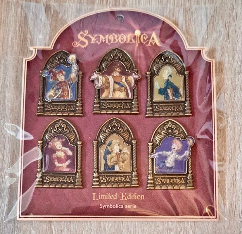 Efteling Pin Set, Symbolica Limited Edition, Nieuw op Kaart!, Verzamelen, Ophalen of Verzenden, Nieuw, Speldje of Pin
