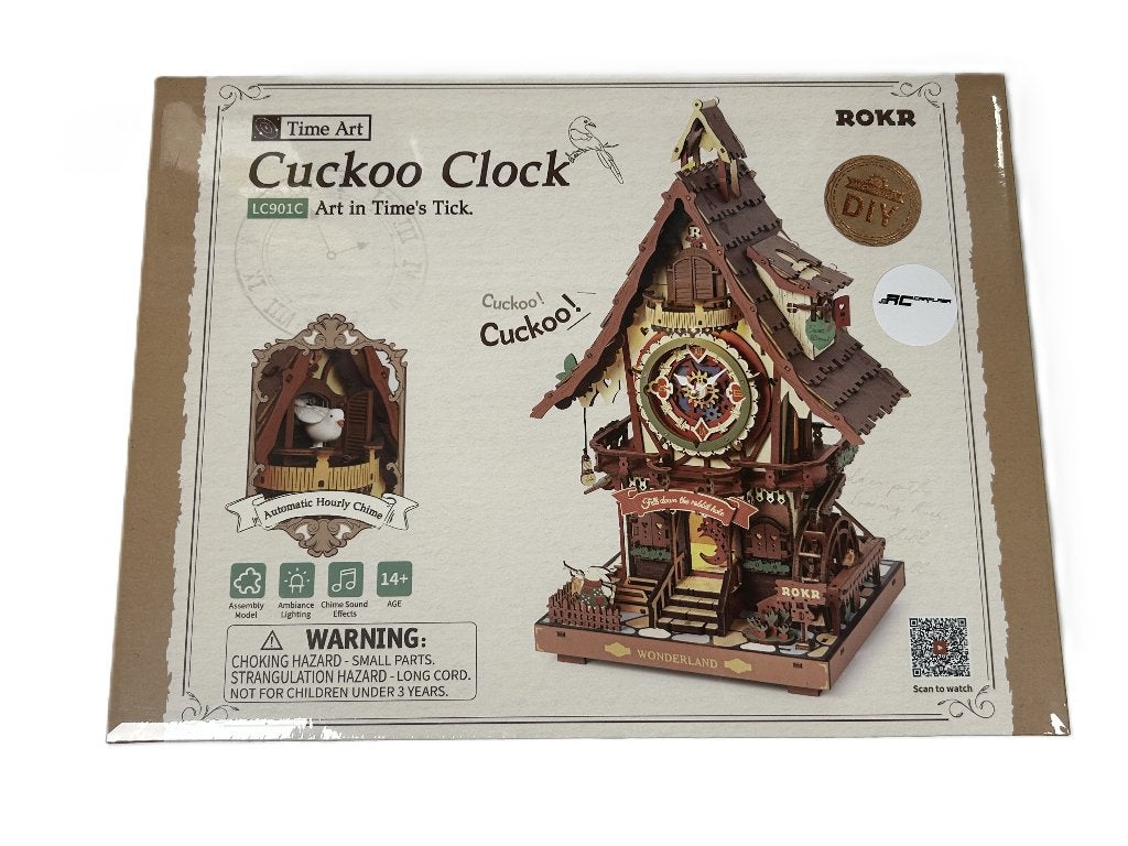 Robotime Cuckoo Clock, Verzenden, Nieuw
