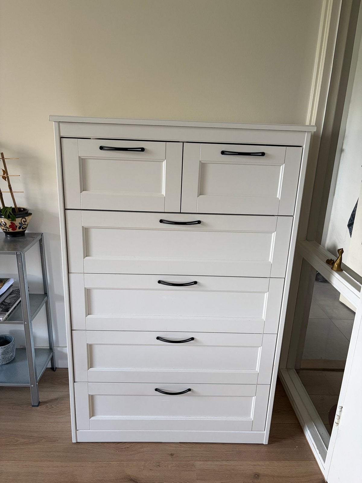 IKEA ladekast Songesand 82x126x50cm, Huis en Inrichting, Ophalen, 5 laden of meer, 100 tot 150 cm, 50 tot 100 cm