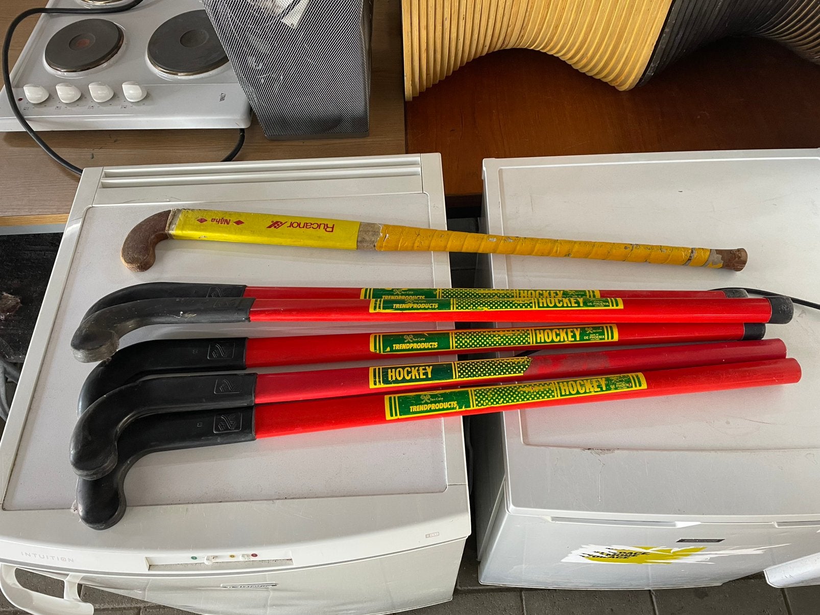 6x Hockeystick, Ophalen, Gebruikt, X, X
