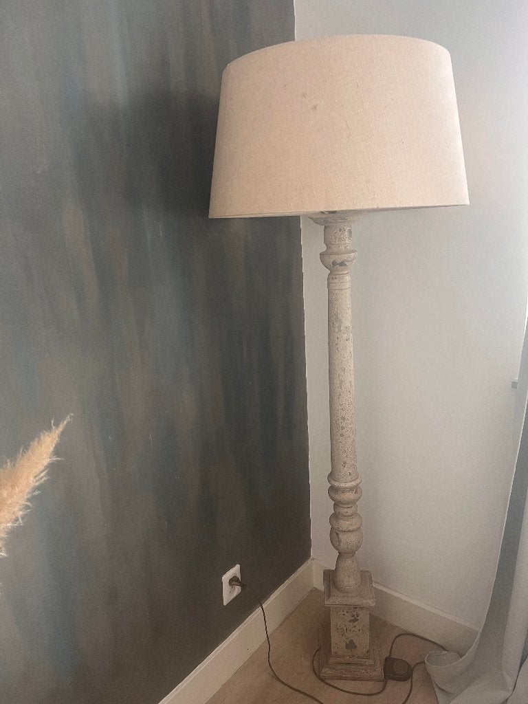 staande lamp hout, Ophalen, Gebruikt, Hout, 150 tot 200 cm
