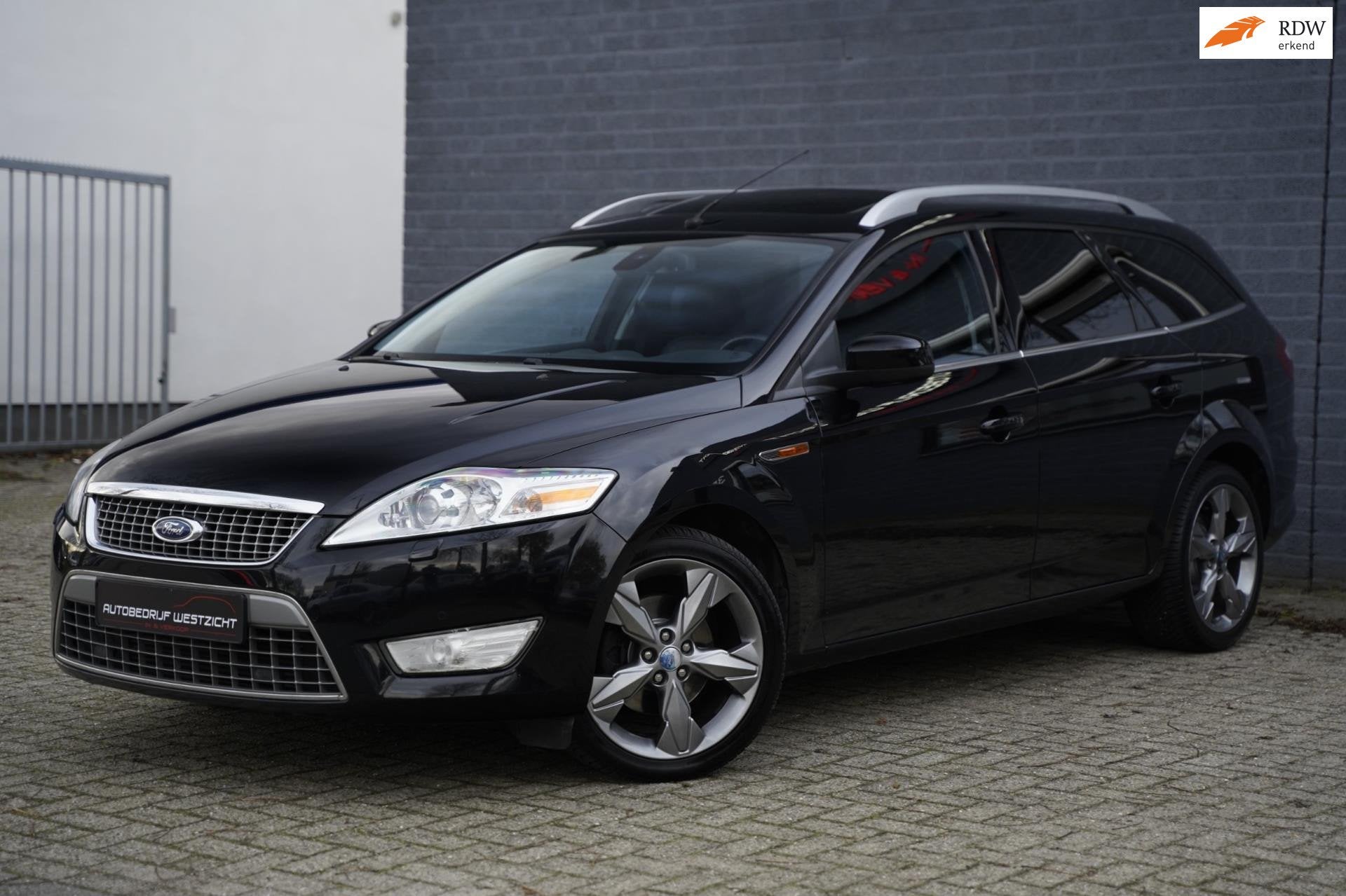 Ford Mondeo Wagon 2.0 SCTi Titanium 203pk Automaat, Navi, Automatische klimaatregeling, 1976 cc, Gebruikt, Zwart