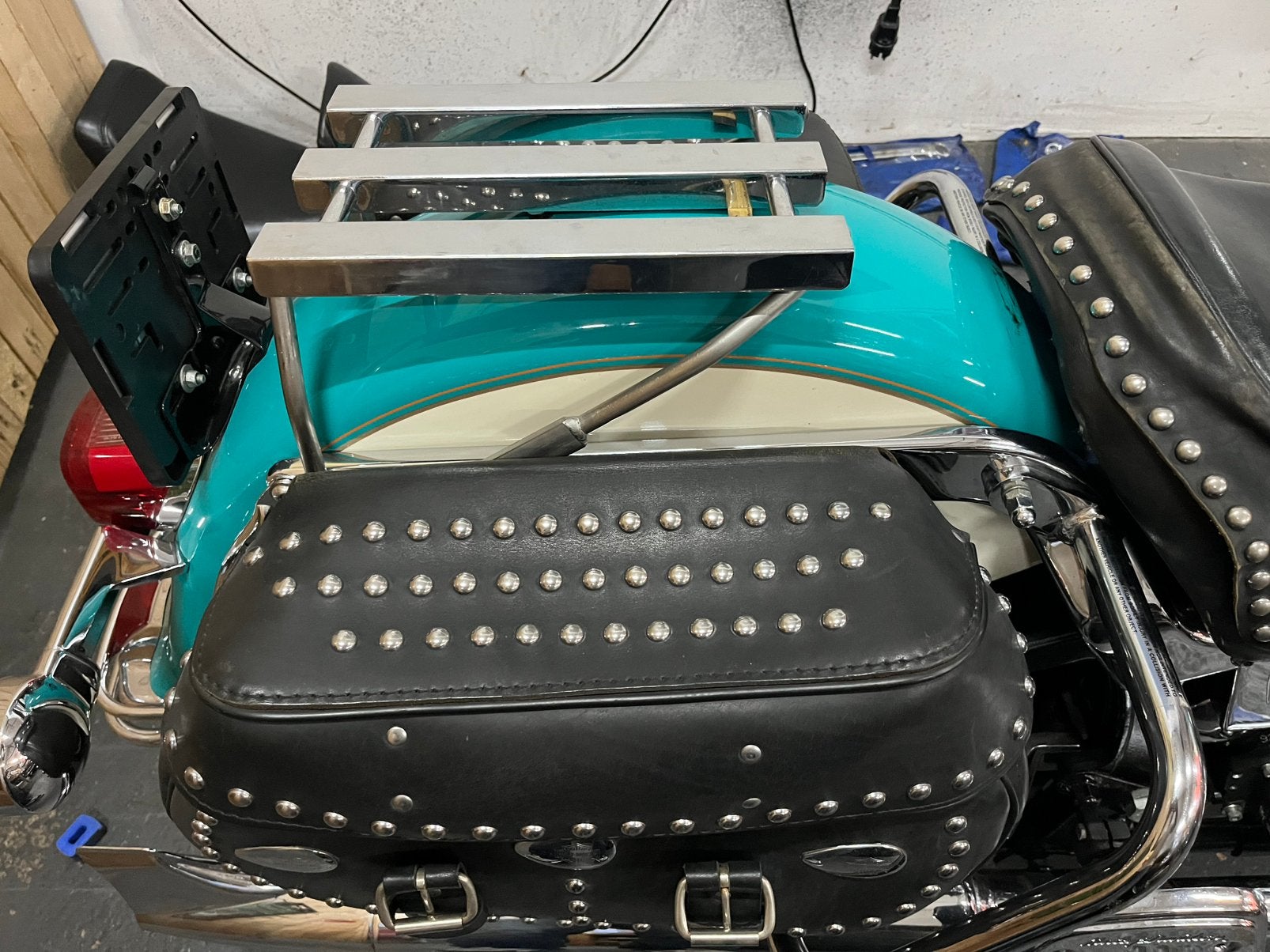 Bagagerek Harley Davidson Heritage, Motoren, Ophalen of Verzenden