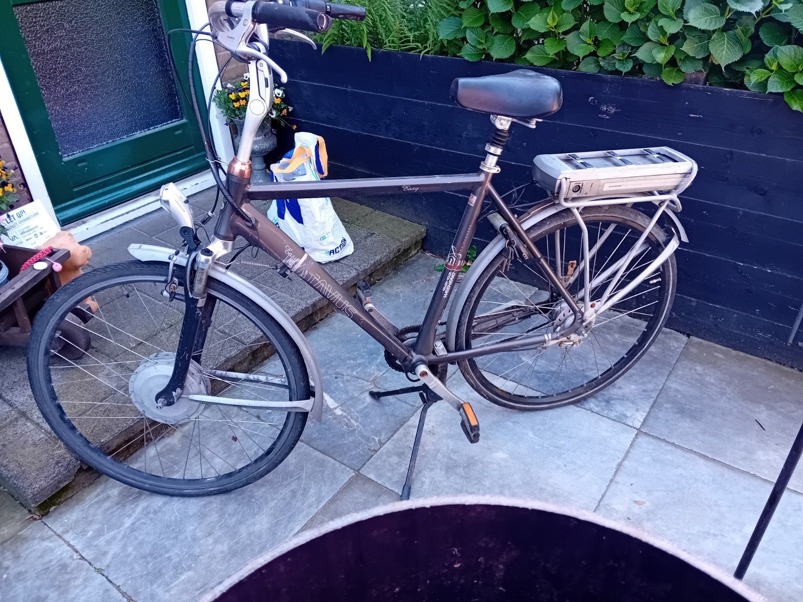 Elektrische herenfiets Batavus opknapper (accu werkt), Ophalen
