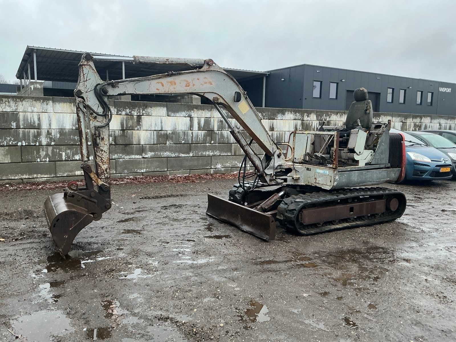 Takeuchi TB045 Midigraafmachine, Graafmachine