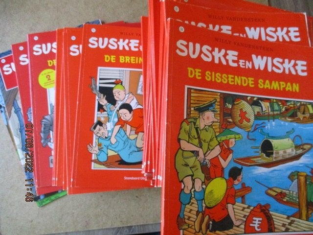adv6851 suske en wiske albums, Eén stripboek, Ophalen, Gelezen
