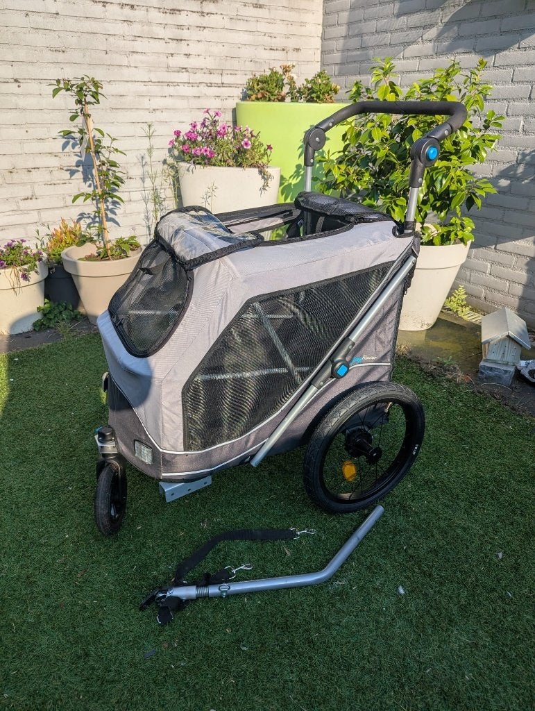 Hondenfiets/ wandelkar te koop, Trixie, Ophalen, Gebruikt, Hondenfietskar