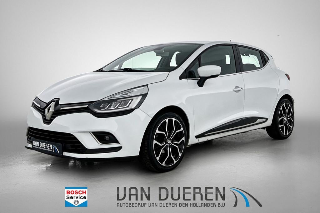 Renault Clio 0.9 TCe Intens Navi, DAB (bj 2018), 898 cc, Gebruikt, Leder en Stof, Handgeschakeld
