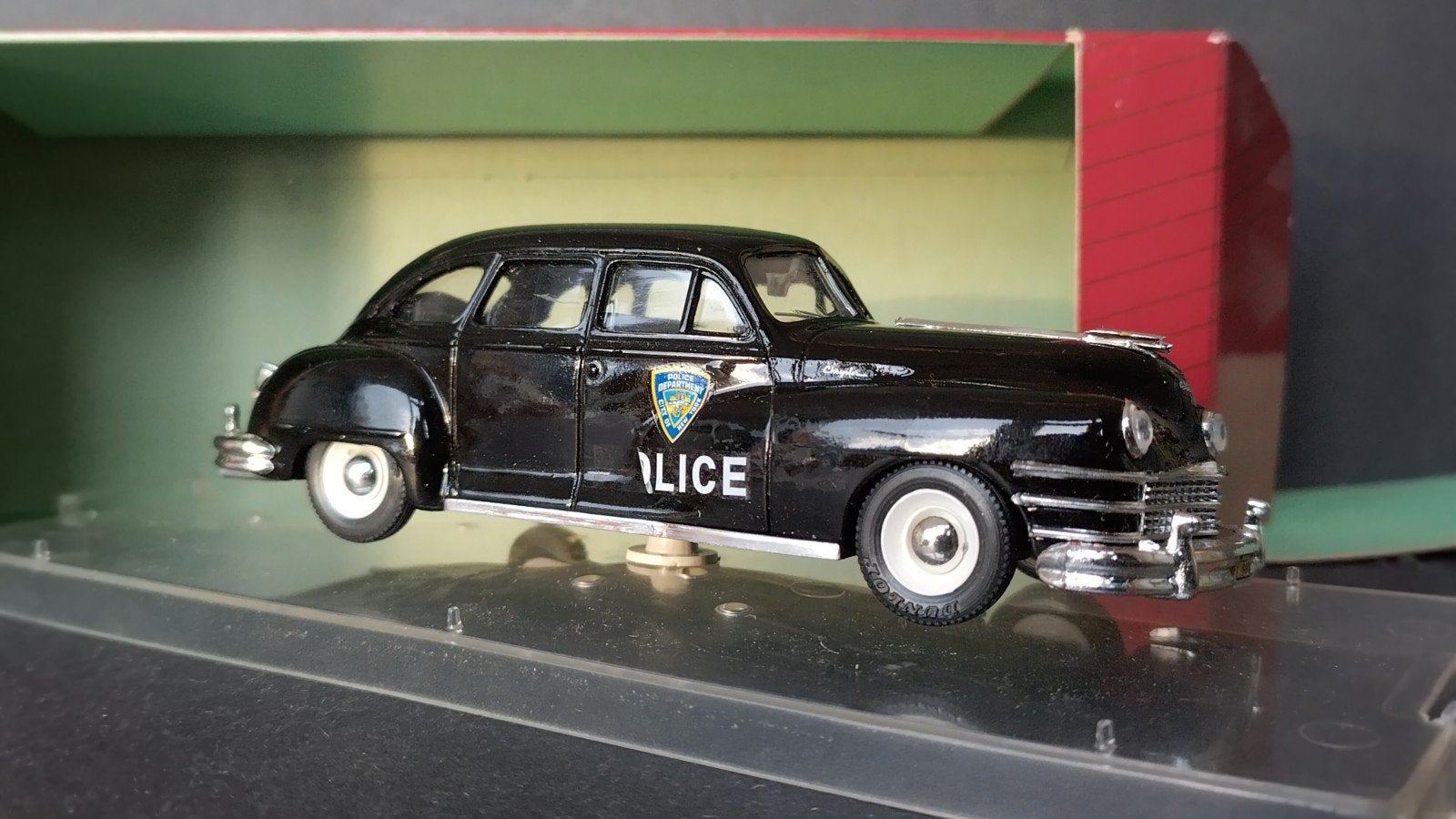 Chrysler Windsor 1947 Police 1:43 Vitesse Pol, Hobby en Vrije tijd, Modelauto's | 1:43, Overige merken, Auto, Verzenden, M