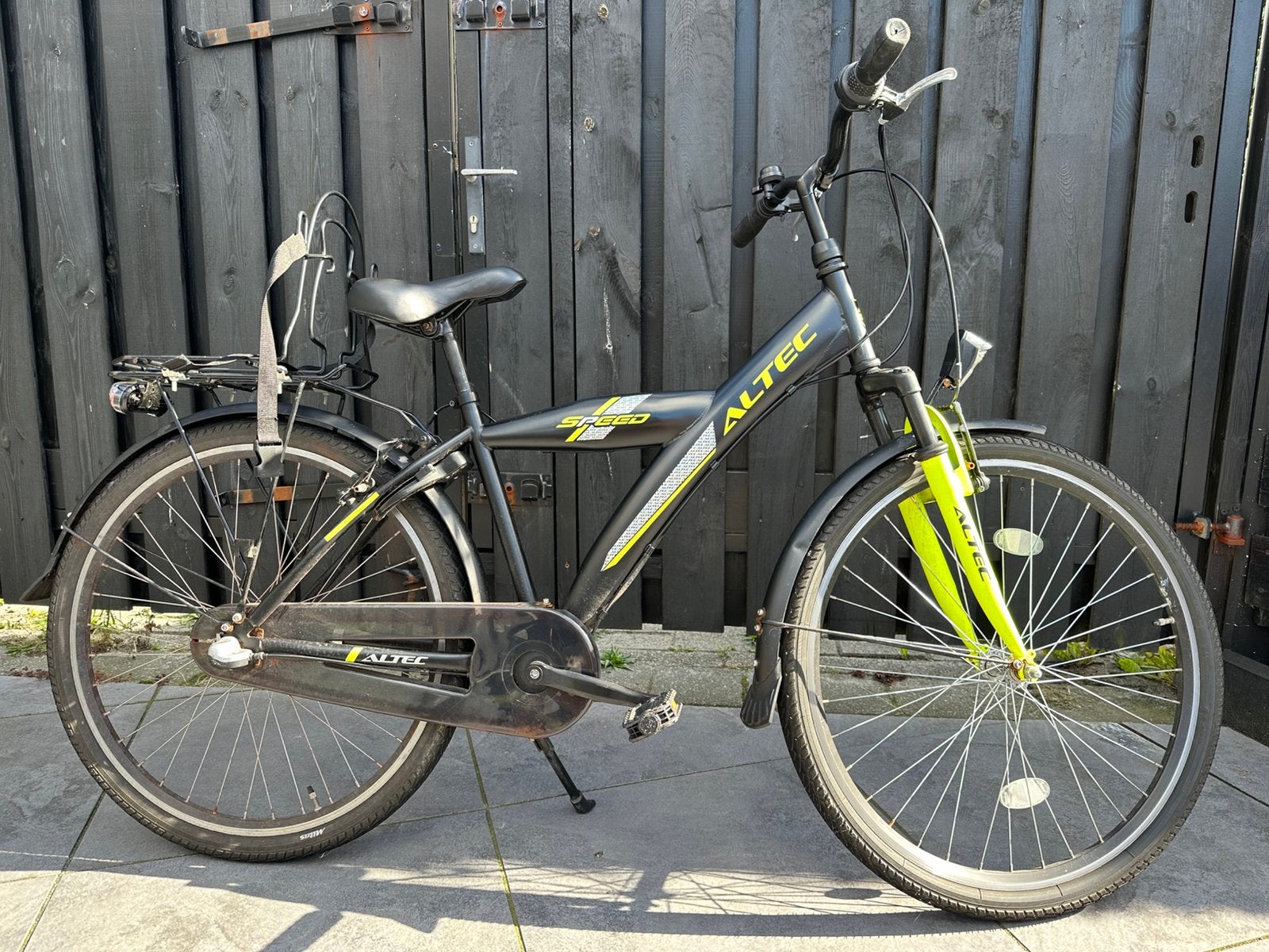 Altec Speed kinderfiets 26 inch (incl Steco Monkey Mee), Fietsen en Brommers, Terugtraprem, Versnellingen, Zo goed als nieuw, Ophalen