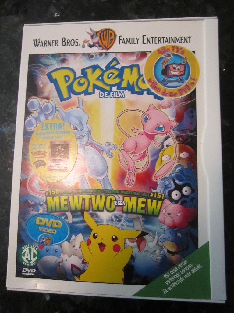 7.  Pokemon DVD, Mewtwo tegen Mew, Ophalen, Gebruikt