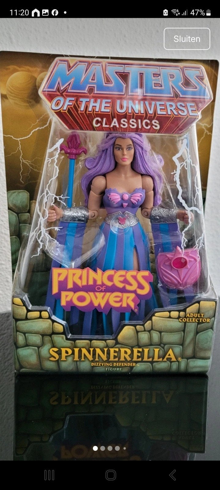 Masters of the Universe Classics Spinnerella MOTU, Ophalen of Verzenden