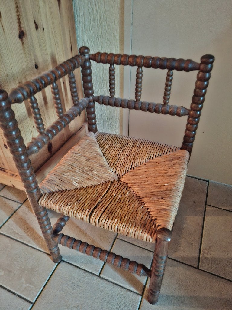 Vintage houten stoeltje, Antiek en Kunst, Ophalen