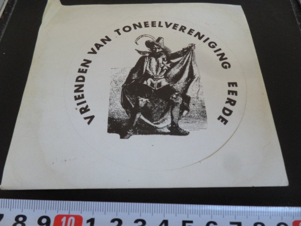 sticker Vrienden van toneelvereniging Eerde, Ophalen of Verzenden, Zo goed als nieuw