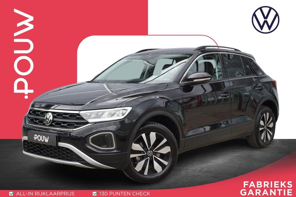 Volkswagen T-Roc 1.0 TSI 115pk Life Edition | Dodehoekdetect, Auto's, Voorwielaandrijving, 12 maanden, Stof, Gebruikt