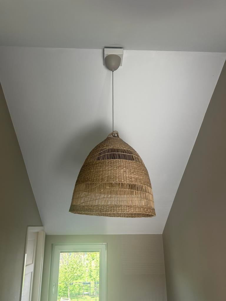 Torared hanglamp (groot) incl snoerenset, Ophalen, Zo goed als nieuw, Minder dan 50 cm