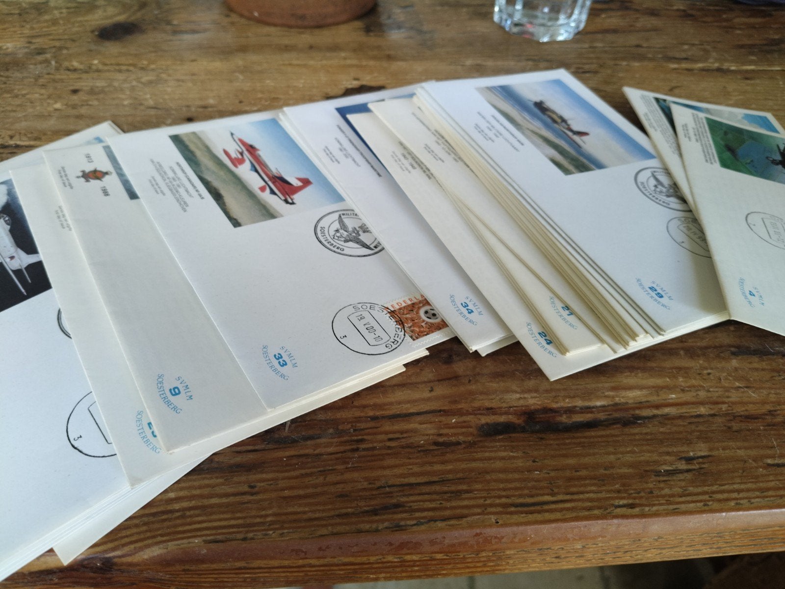 Collectie militaire luchtvaart eerste dag enveloppen, Postzegels en Munten, Postzegels | Eerstedagenveloppen, Ophalen of Verzenden