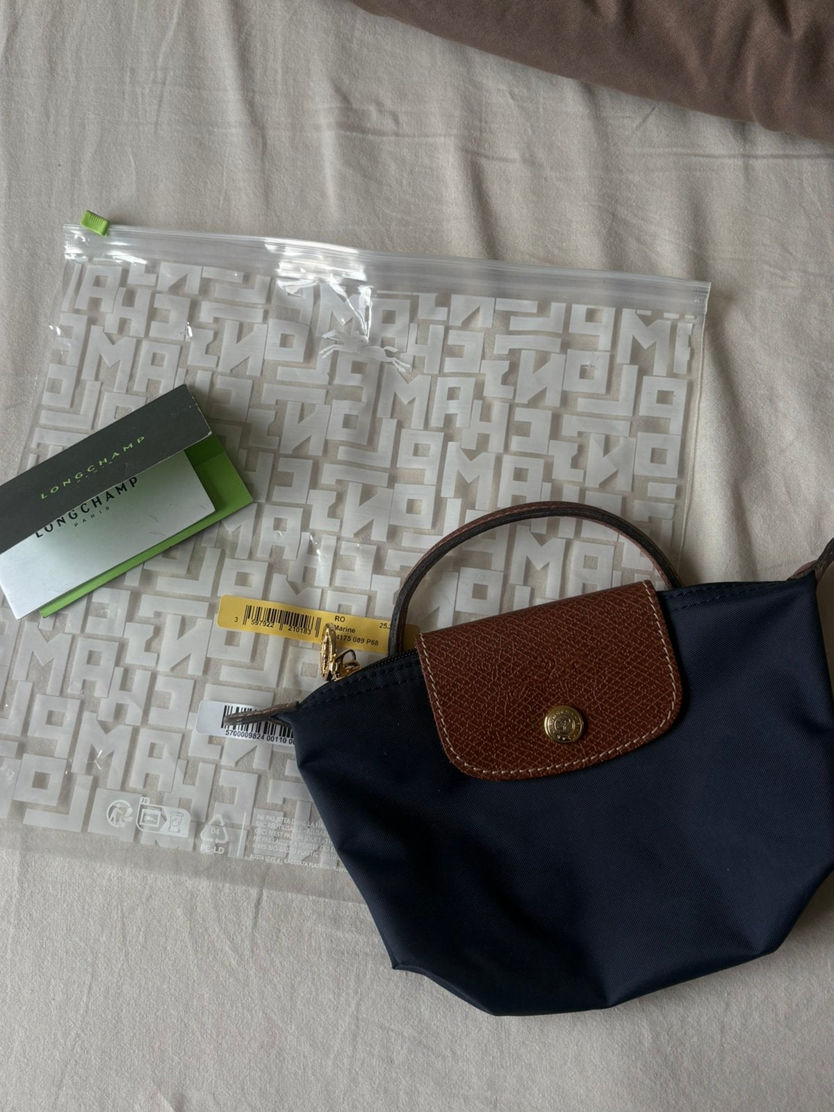 Lonchamp tas blauw, Ophalen of Verzenden, Zo goed als nieuw, Blauw, Handtas