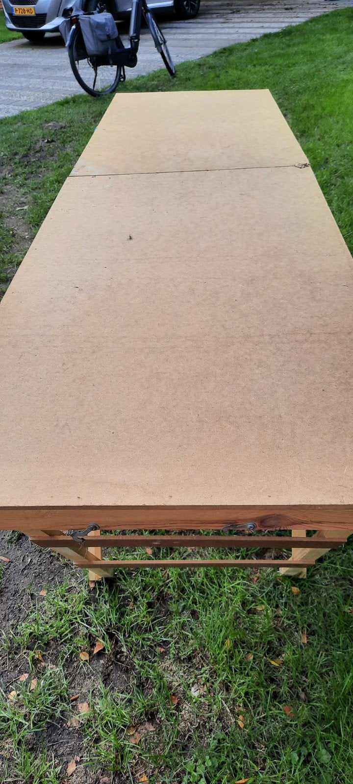 Behangtafel 200x57 cm - Opvouwbaar en Stevig, Gebruikt, 50 tot 100 cm, 150 tot 200 cm, Vier personen