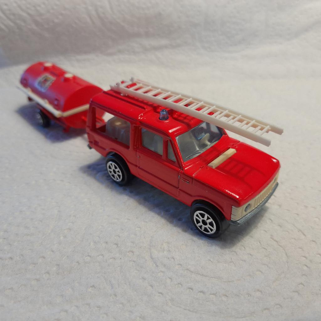Majorette FRANCE Range rover + watertank. MINT, Verzenden, Zo goed als nieuw, Auto