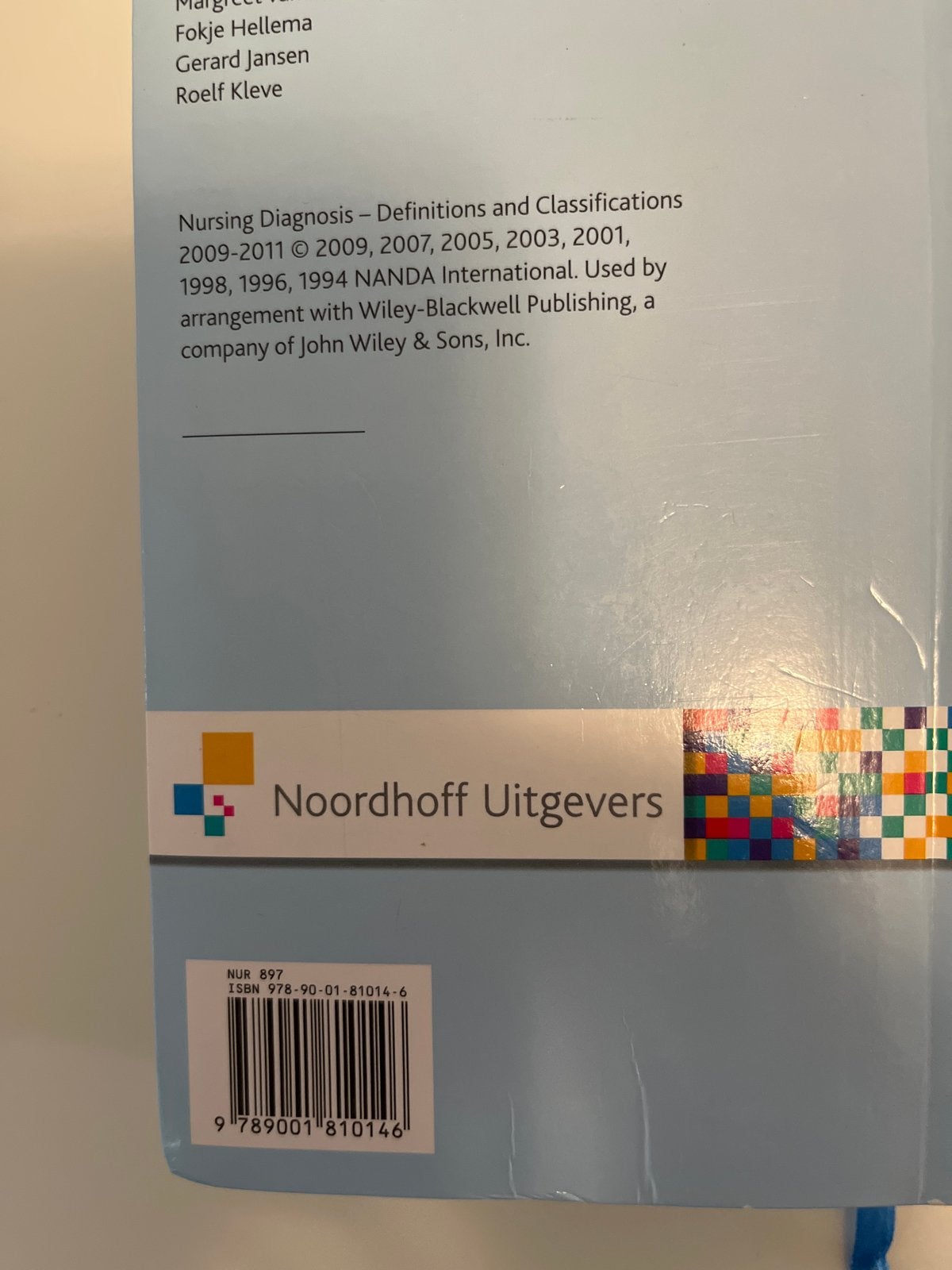 Zakboek Verpleegkundige diagnosen - Noordhoff Uitgevers, Ophalen, Gamma, Zo goed als nieuw, HBO