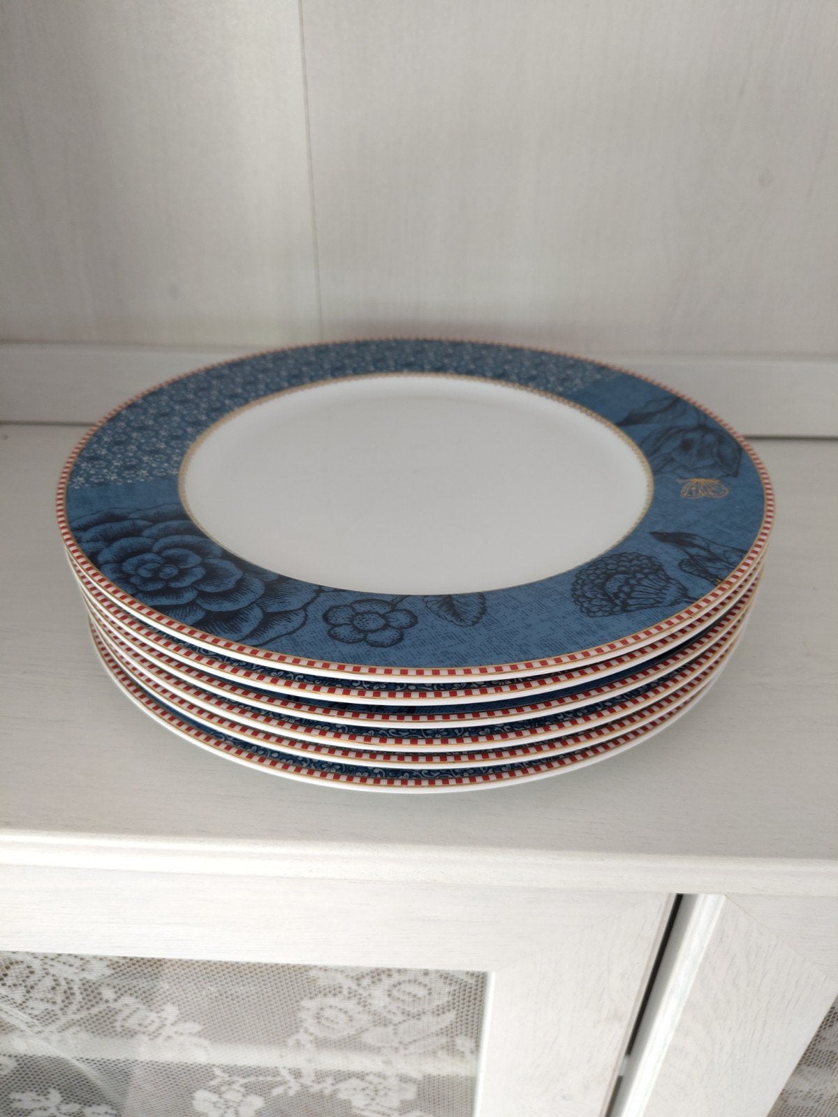 Pip Studio Dinerborden 6 stuks - Spring to Life, Ophalen, Pip Studio, Zo goed als nieuw, Bord(en)