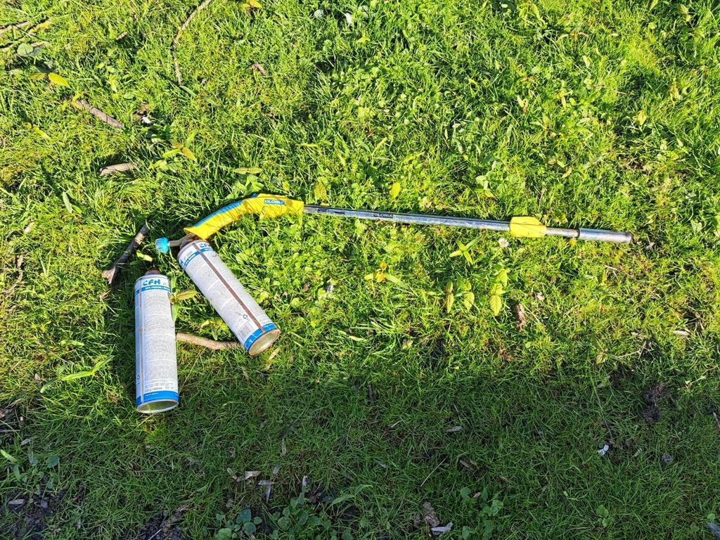 Gloria onkruidbrander op gas, Tuin en Terras, Onkruidbranders, Ophalen, Gebruikt, Gloria