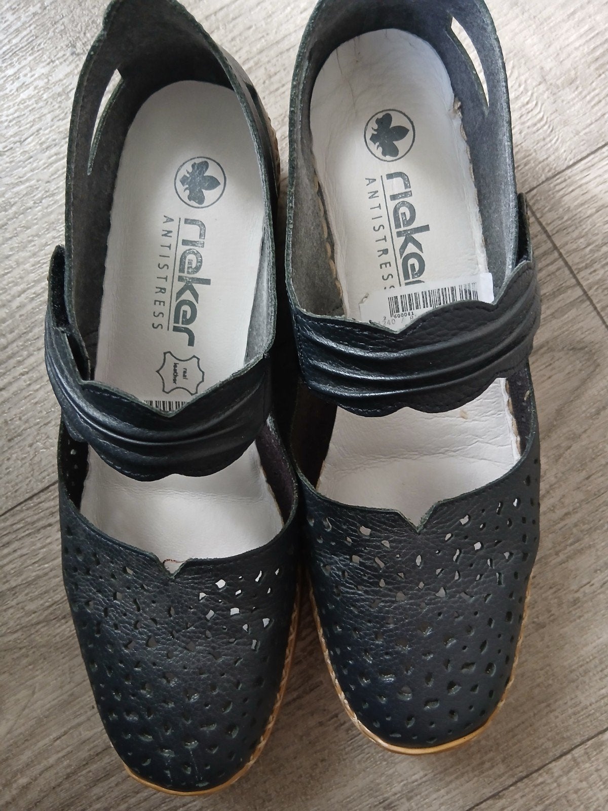 Keurige Rieker schoenen maat 39, Schoenen met lage hakken, Zwart, Ophalen of Verzenden, Zo goed als nieuw