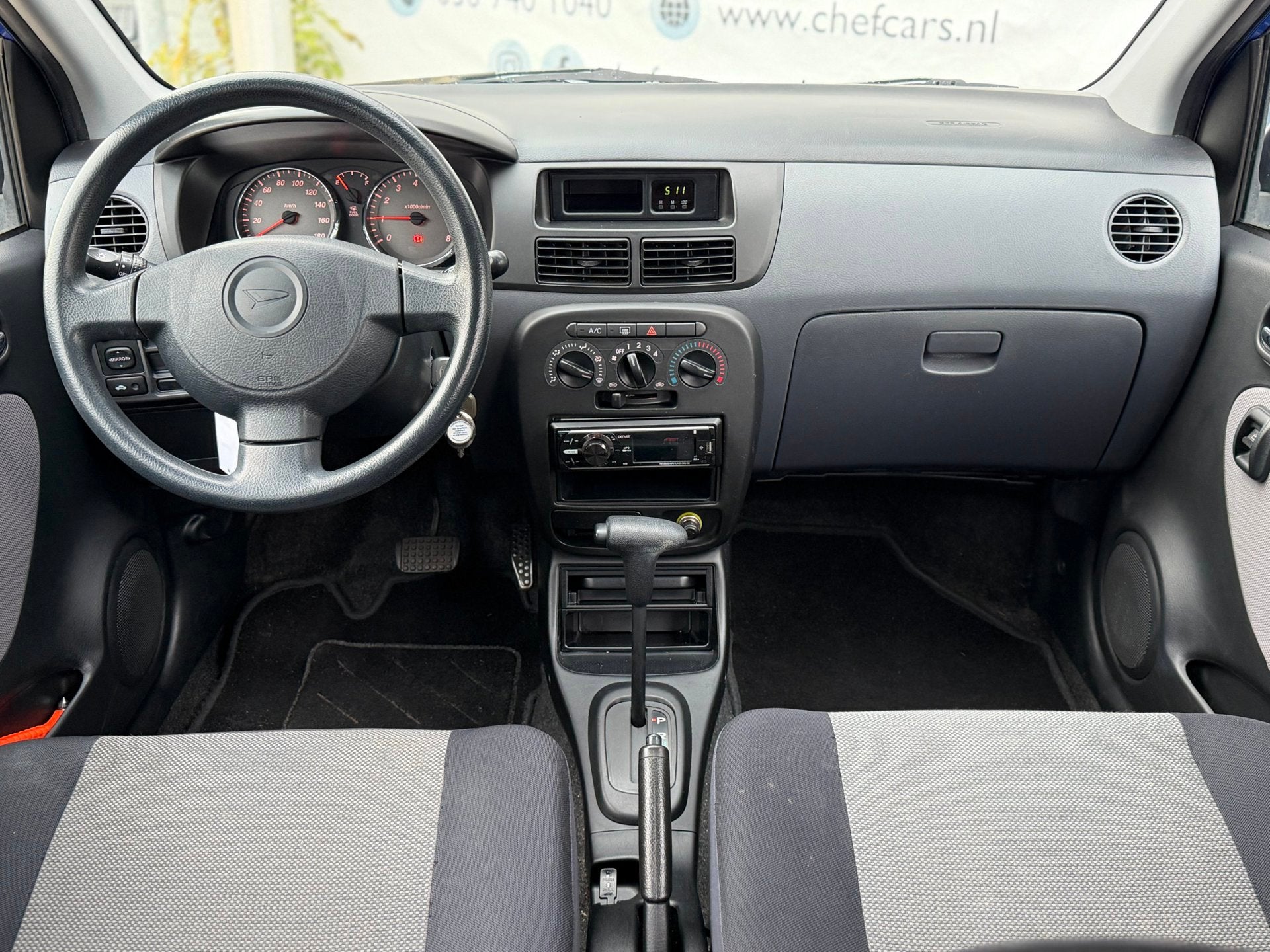 Daihatsu Cuore 1.0|NAP|AUTOMAAT|AIRCO|5DRS|BOEKJES|3EIGENAAR, Auto's, Dealer onderhouden, Stof, 18 €/maand, Cuore