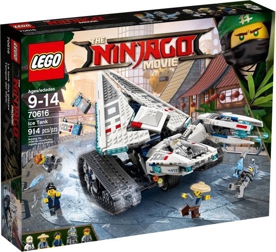 LEGO Ninjago Film IJstank (70616) - Compleet, Lego, Ophalen of Verzenden, Zo goed als nieuw, Compleet