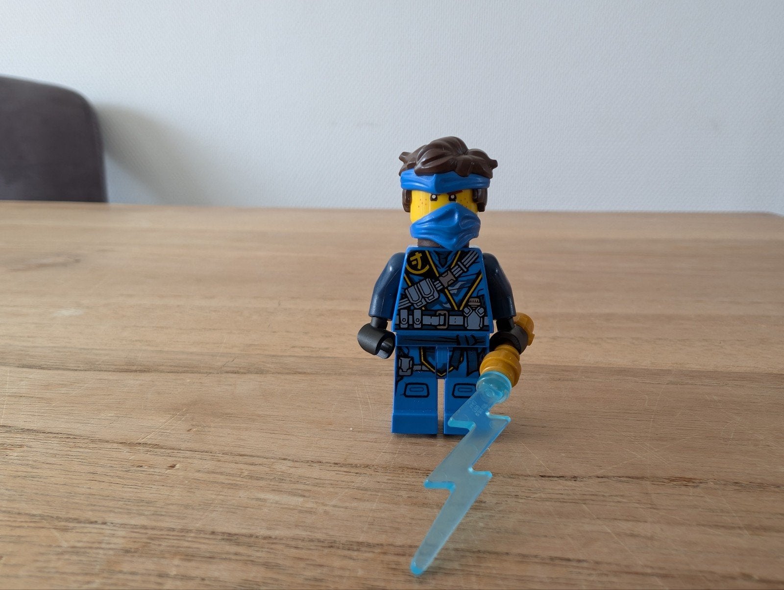 Lego Ninjago Jay Minifiguur., Lego, Ophalen of Verzenden, Zo goed als nieuw, Minifiguur