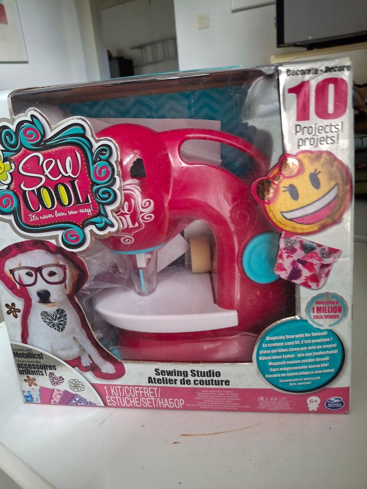 Sew Cool Naaimachine - Naaien zonder draad voor kinderen, Ophalen of Verzenden, Zo goed als nieuw, Knutselen