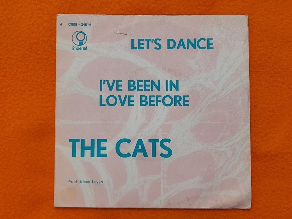 The Cats - Let's Dance / I've Been In Love Before (1972), Gebruikt, 7 inch, Ophalen of Verzenden, Pop