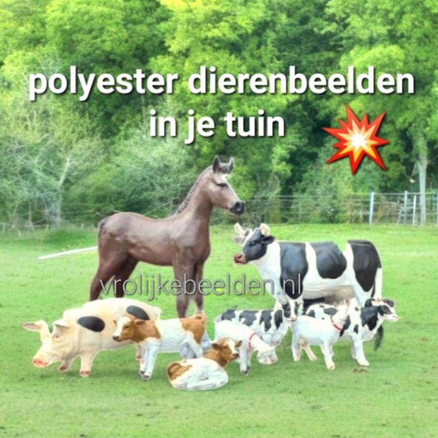 Beelden boerderijdieren beelden wilde dieren beelden reclame, Tuin en Terras, Ophalen, Nieuw, Kunststof, Dierenbeeld