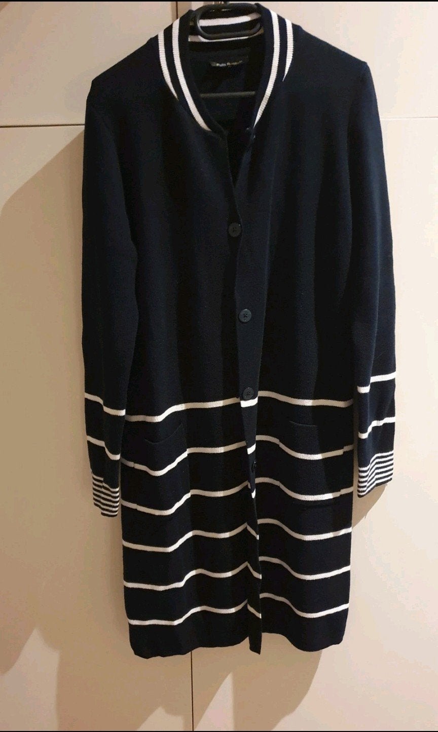 Pulls Bussum mt M mooi merkvest 🖤🤍, Maat 38/40 (M), Zwart, Ophalen of Verzenden, Zo goed als nieuw
