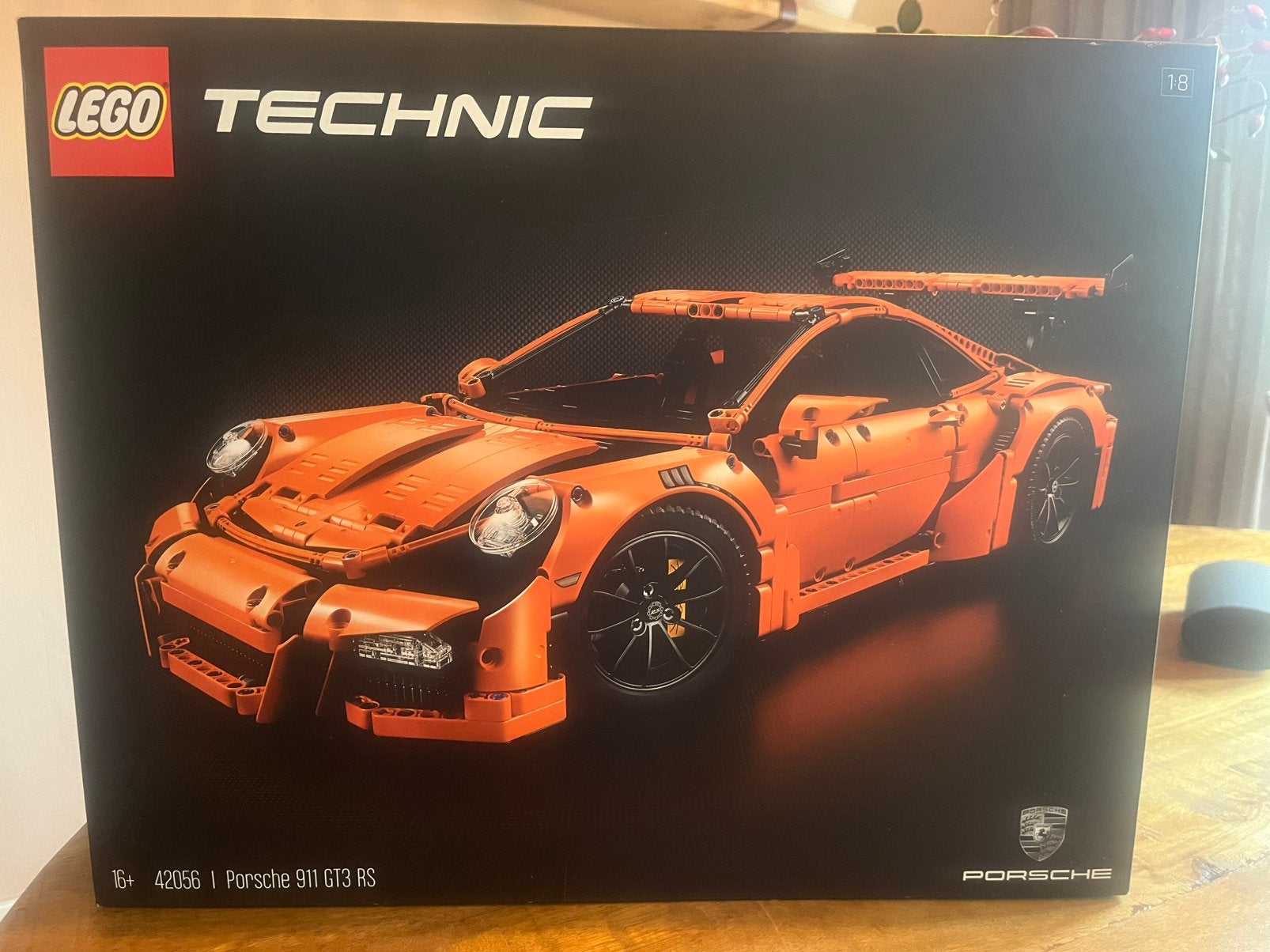 Technisch lego Porsche 42056, Ophalen of Verzenden, Zo goed als nieuw
