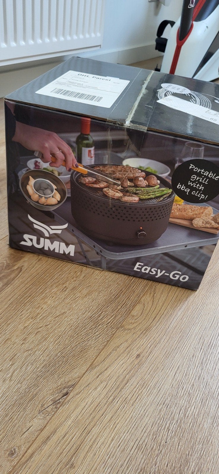 SUMM Easy-Go Draagbare BBQ - Nieuw in doos, Ophalen, Nieuw, SUMM