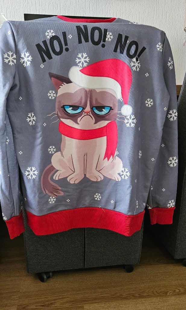 Kerst trui grumpy cat, Ophalen, Zo goed als nieuw