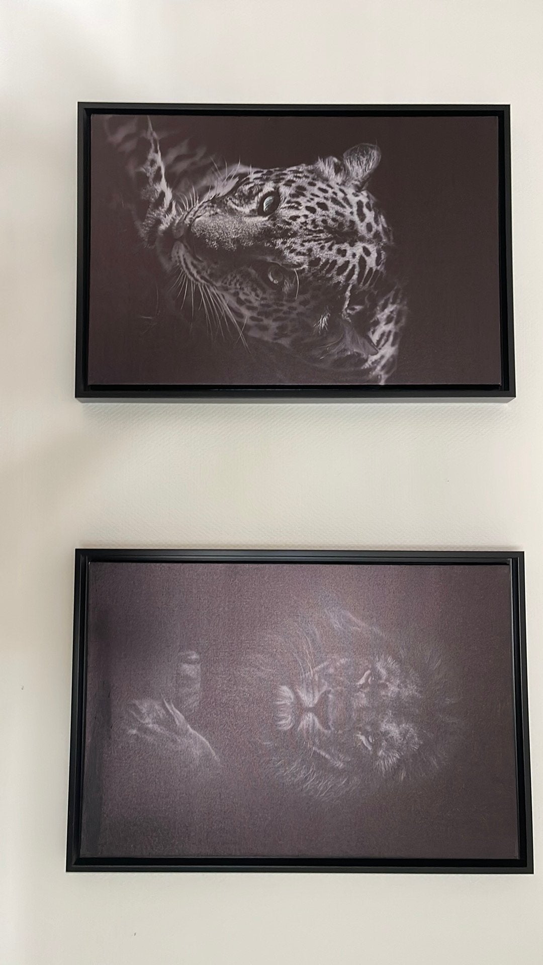 2 schilderijen, Ophalen