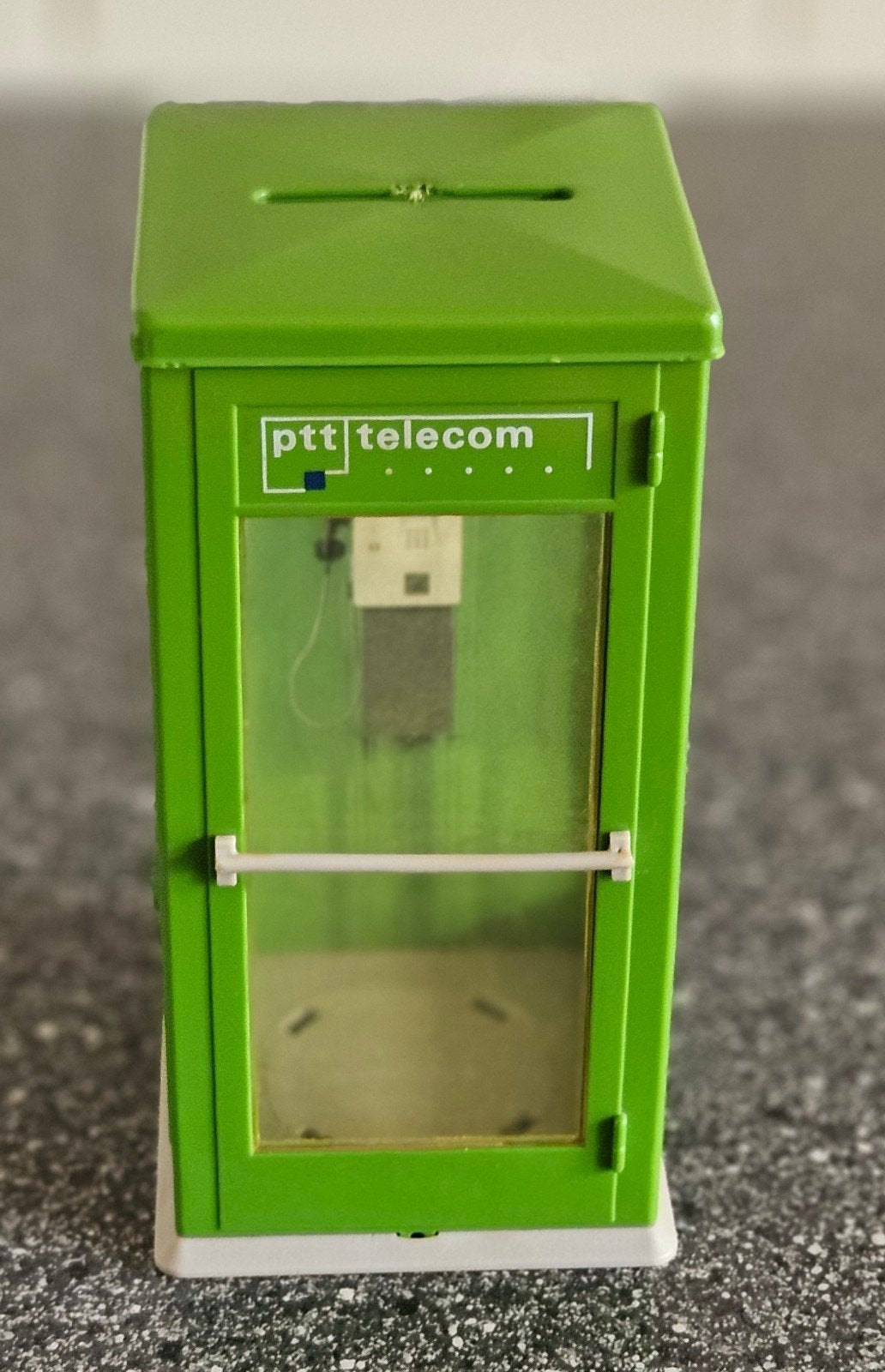 PTT Télécom Telefooncel Spaarpot, Ophalen of Verzenden, Gebruikt, Kunststof, Object of Gebouw