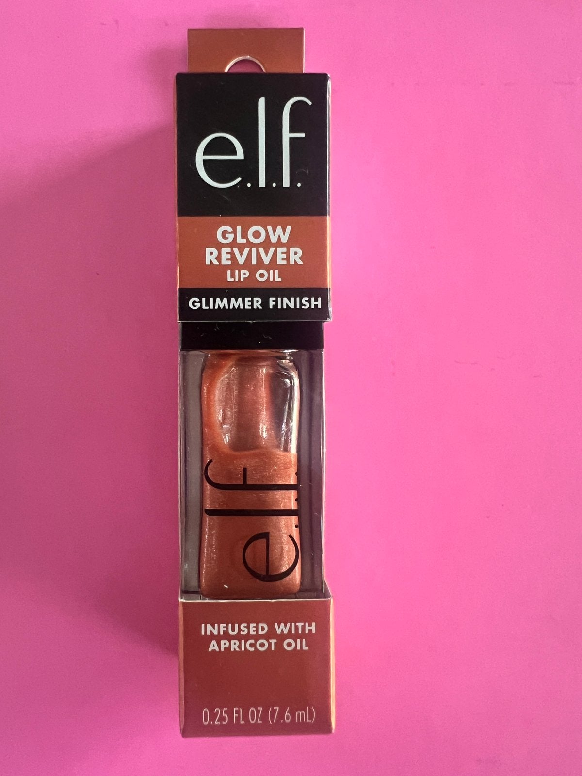 NIEUW e.l.f. Glow Reviver Lip Oil Glimmer – Super-Neutral, Lippen, Nieuw, Ophalen of Verzenden, Make-up