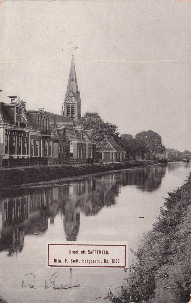 703-335-047 Groet uit Sappemeer, Verzenden, Voor 1920, Groningen