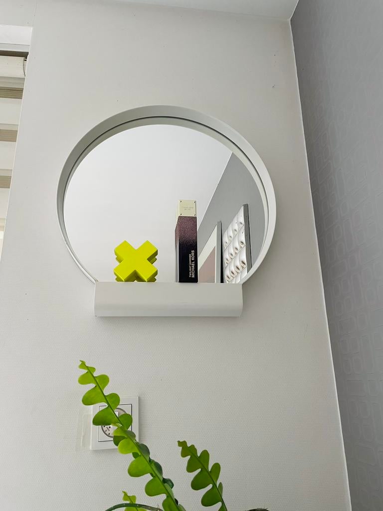 HAY x IKEA YPPERLIG Spiegel, Huis en Inrichting, Woonaccessoires | Spiegels, Minder dan 50 cm, Rond, Ophalen of Verzenden, Zo goed als nieuw
