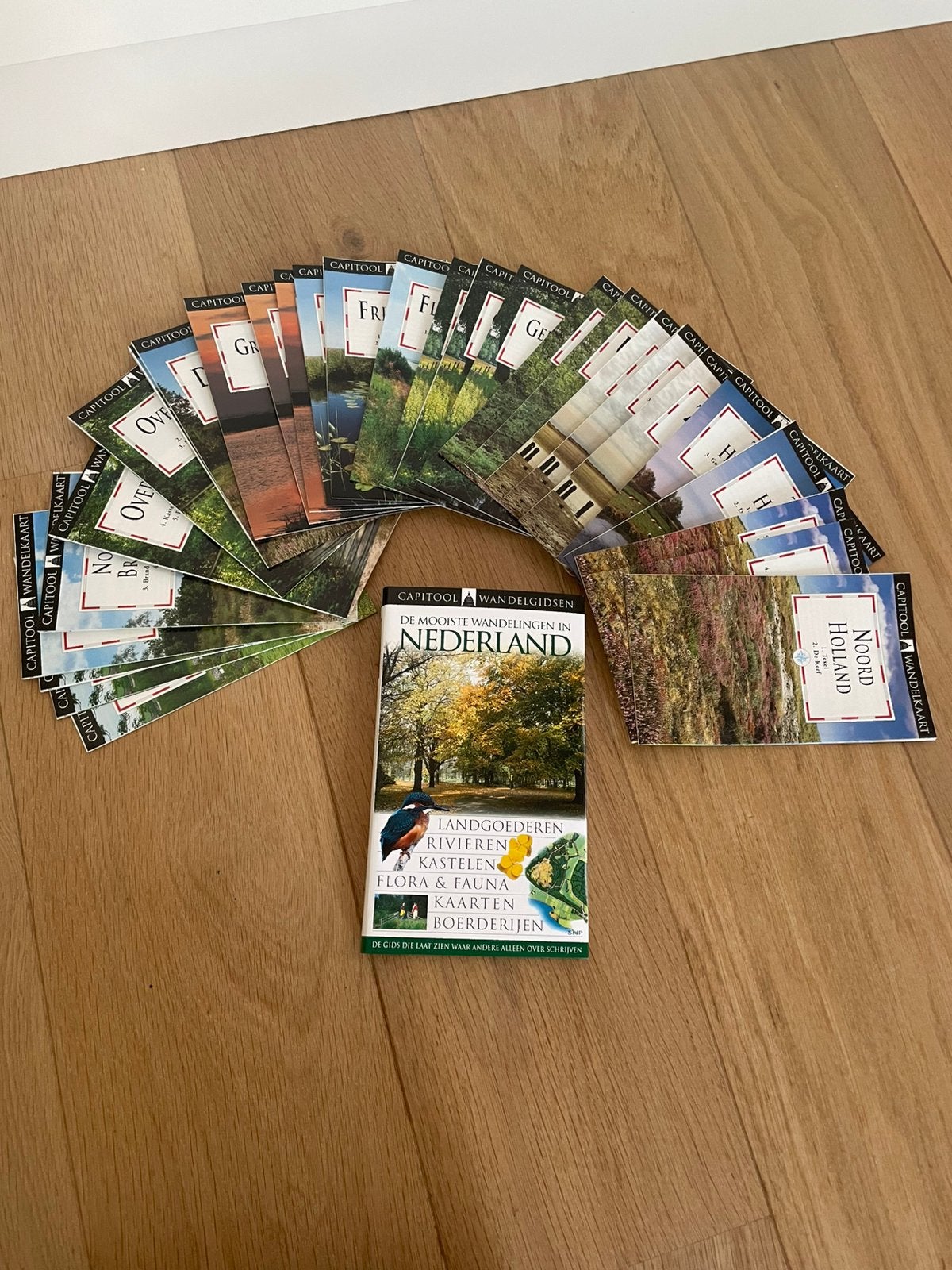 Capitoolgids de mooiste wandelingen in Nederland, Capitool, Fiets- of Wandelgids, Nieuw, Ophalen of Verzenden