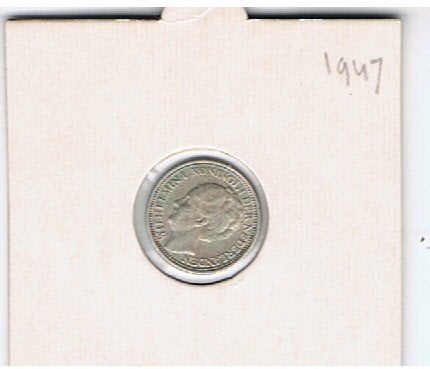 Munten Curacau, Zilver, Ophalen of Verzenden, 10 cent, Koningin Wilhelmina